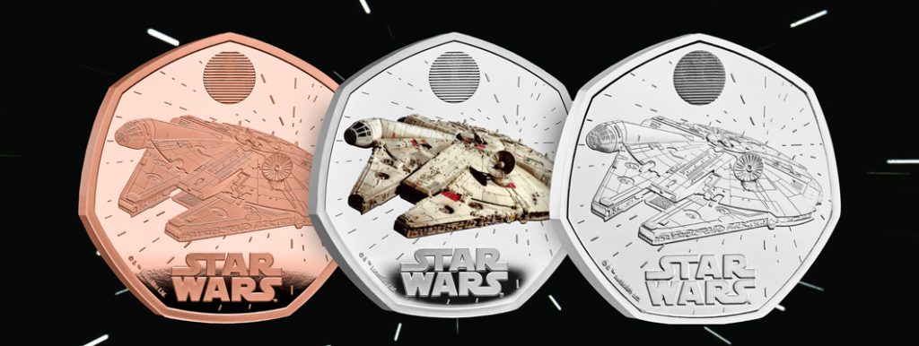UK 2024 Star Wars Millennium Falcon 50p RangePage Banner 1024x386 - Celebrating Galactic History: The Millennium Falcon Coin Launch