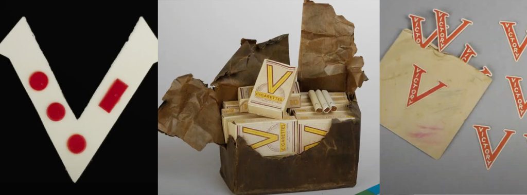 V for victory V on products 1024x380 - Churchill&#8217;s &#8220;V for Victory&#8221; Campaign: A Leader&#8217;s Powerful Symbol of Unity