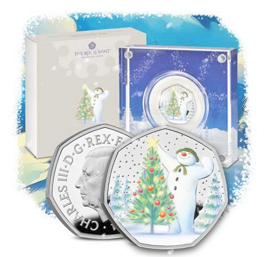 ezgif.com crop 1 - The Magic of the Snowman™ Returns: A Look at the New 2024 Snowman 50p Coin