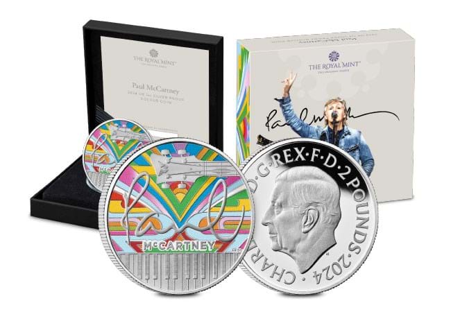 music legends paul mccartney 1oz colour coin - Paul McCartney Coins Fetch Over $750,000 at Auction