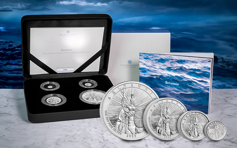 britannia fractional silver reverse frosted set lifestyle 2 - A Stunning New Chapter for Britannia: The SOLD OUT 2025 Reverse Frosted Silver Set