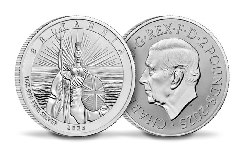 britannia fractional silver reverse frosted set lifestyle on white 2 - A Stunning New Chapter for Britannia: The SOLD OUT 2025 Reverse Frosted Silver Set