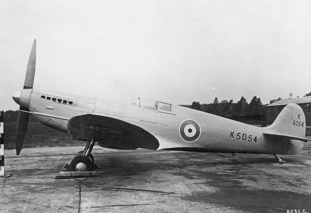 1024px Prototype Spitfire K5054 - The Spitfire: Birth of a British Aviation Icon
