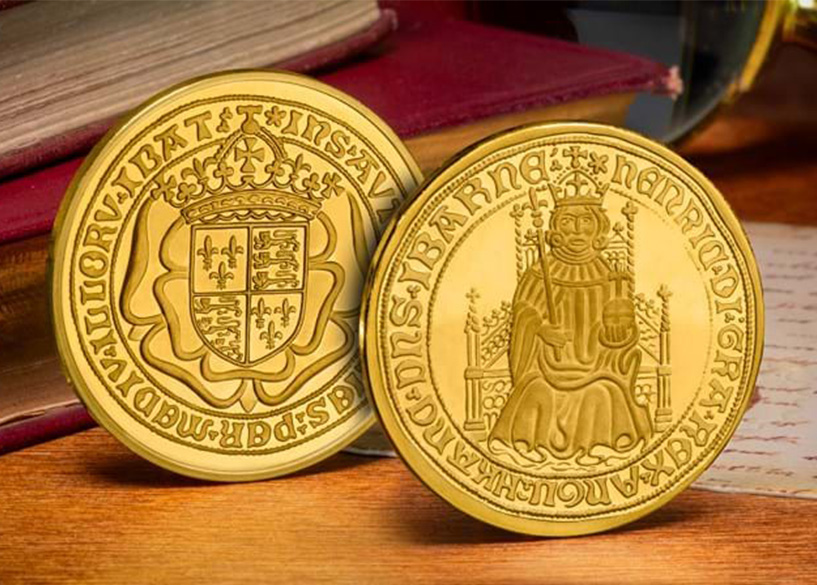 Own a Replica of the 1489 Henry VII Sovereign – One of the First Ever – For FREE ???? 1489 Henry VII Sovereign Gold plated Replica - Own a Replica of the 1489 Henry VII Sovereign – One of the First Ever – For FREE ????