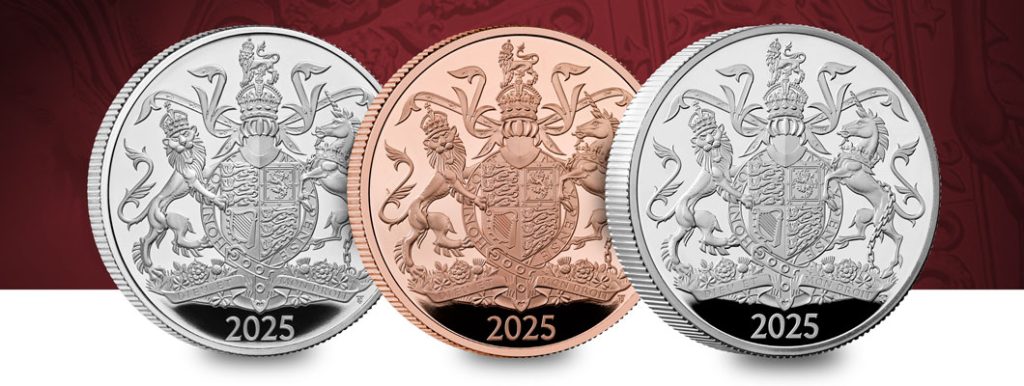 CL UK 2025 Coat of Arms KCIII 25 1 1024x386 - A Royal Milestone in Coinage: The Coat of Arms of His Majesty King Charles III