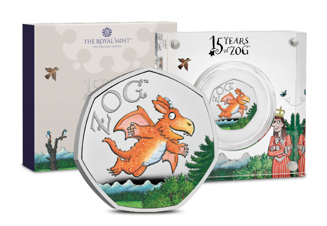2025 UK Zog BU silver gold 50p product images 9 - Could the 2025 UK Zog 50p be RARER than the sell-out Gruffalo 50p?