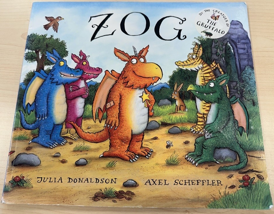 Front of Zog book - Could the 2025 UK Zog 50p be RARER than the sell-out Gruffalo 50p?