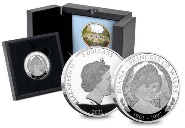 Princess Diana Collectables: Honouring the People’s Princess dn 2021 cook island diana supersize photographic silver 5oz silver proof coin product images 9 - Princess Diana Collectables: Honouring the People’s Princess