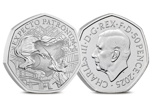 2025 UK Harry Potter The Patronus 50p product images 1 - The 2025 UK Harry Potter The Patronus 50p – A Powerful Finale to the Coin Collection