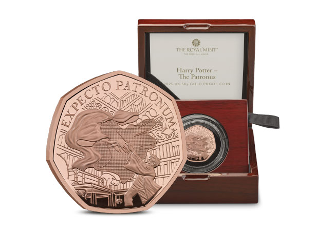 2025 UK Harry Potter The Patronus 50p product images 10 - The 2025 UK Harry Potter The Patronus 50p – A Powerful Finale to the Coin Collection