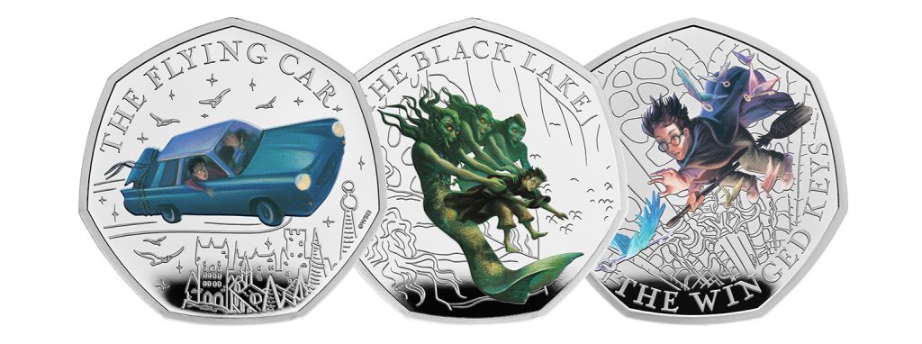 Harry potter coins series 2 1024x382 - The 2025 UK Harry Potter The Patronus 50p – A Powerful Finale to the Coin Collection