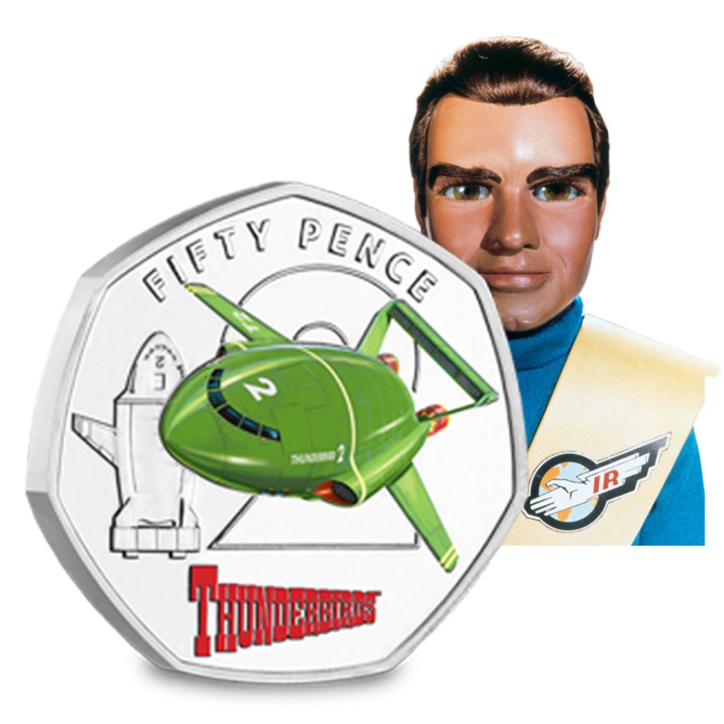 The World’s First Thunderbirds 50p Coins thunderbirds 50p thunderbird 2 virgil 1 1024x1024 - The World’s First Thunderbirds 50p Coins