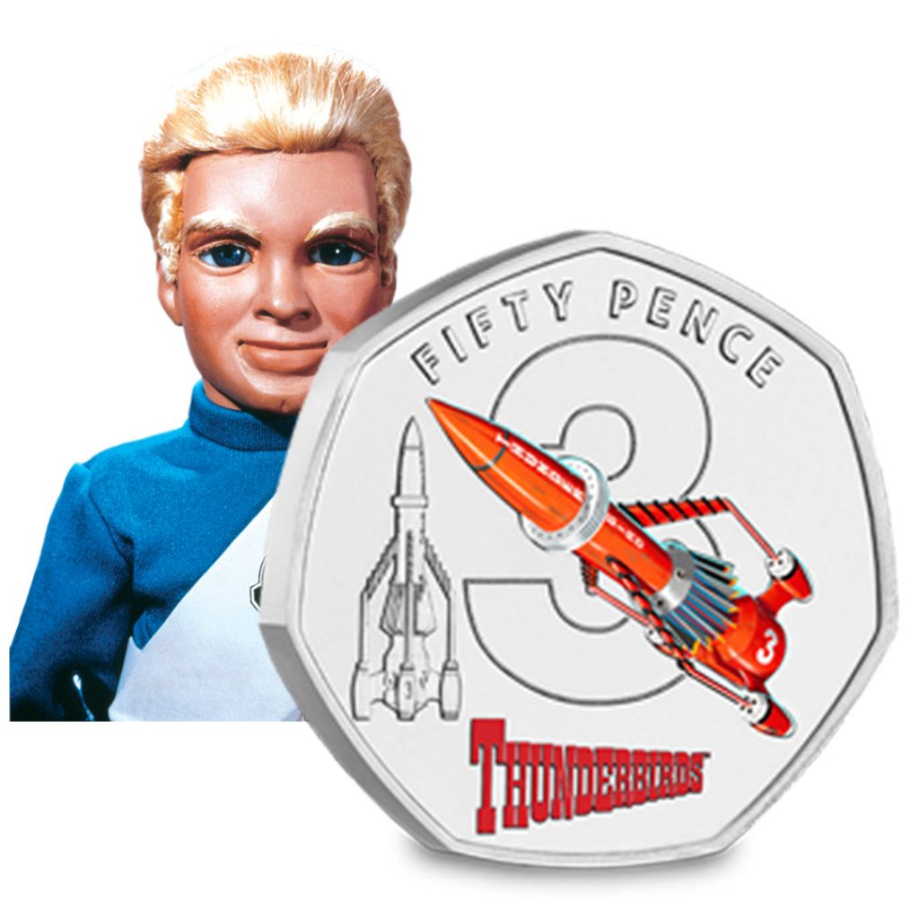 The World’s First Thunderbirds 50p Coins thunderbirds 50p thunderbird 3 alan 1024x1024 - The World’s First Thunderbirds 50p Coins