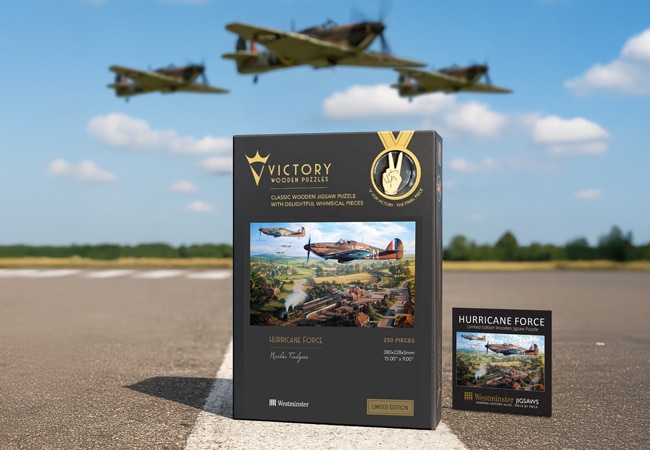 Hurricane Force Runway with Cert - Piece Together History: The Limited-Edition Hurricane Force Puzzle