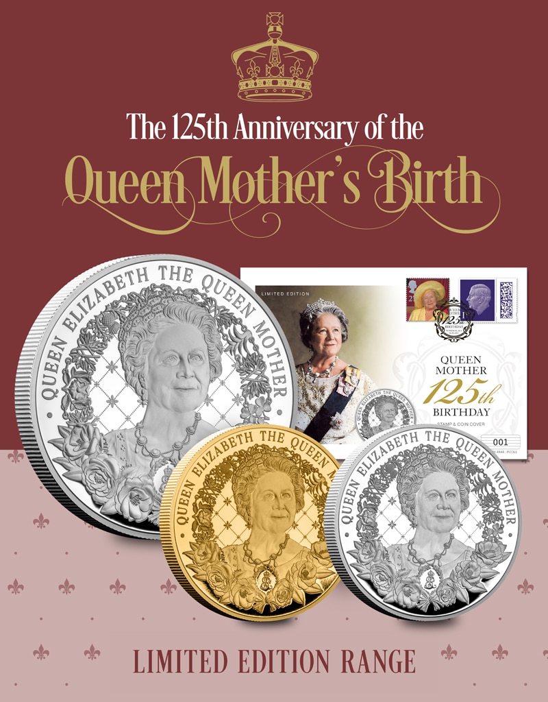 Queen Mother 150th Birthday Range - Marking 125 Years: A Tribute to the Queen Mother’s Legacy
