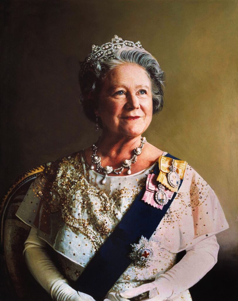 Queen Elizabeth the Queen Mother portrait 1 811x1024 - Marking 125 Years: A Tribute to the Queen Mother’s Legacy