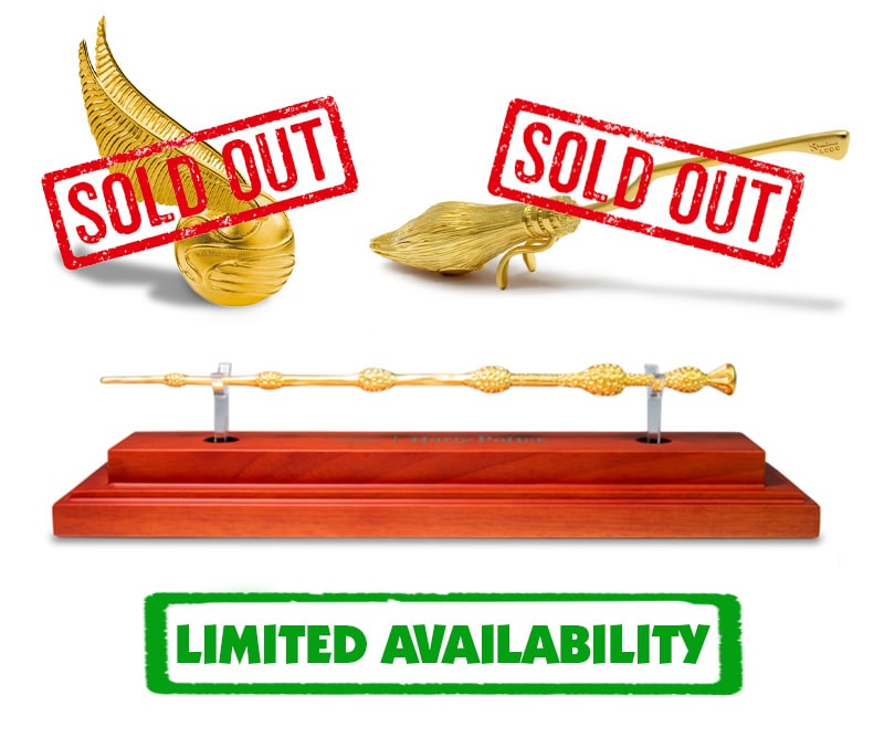 limited availability 2 - The Elder Wand in Pure Silver – A Magical First for Collectors