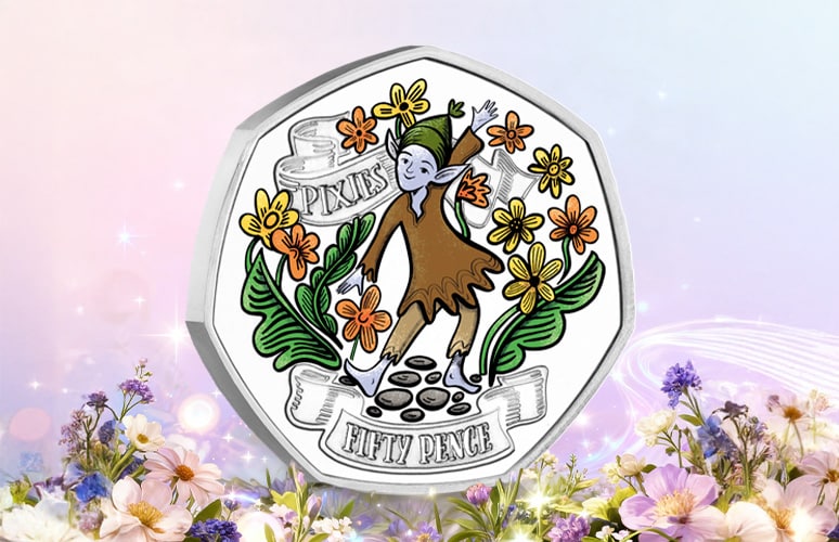Pixies Discover the Myths and Legends 50p Coin Range - Britain’s BIGGEST Myths and Legends Come to Life on BRAND NEW 50p Collection