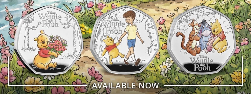 Winnie the Pooh 50p Coin 3 Images AT 31 1024x386 - Winnie the Pooh's 100th Birthday Celebrated on a BRAND-NEW UK 50p Coin