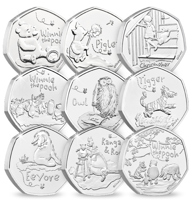Winnie the Pooh's 100th Birthday Celebrated on a BRAND-NEW UK 50p Coin image 18 - Winnie the Pooh's 100th Birthday Celebrated on a BRAND-NEW UK 50p Coin