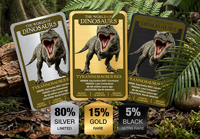 indX Trading Cards Lifestyle image reverses with rarity 650x450 3 - The Hunt Begins: Introducing our Metal Trading Cards