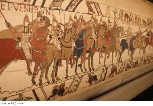Source BBC News - The Bayeux Tapestry Returns to Britain - A Historic Moment for Collectors